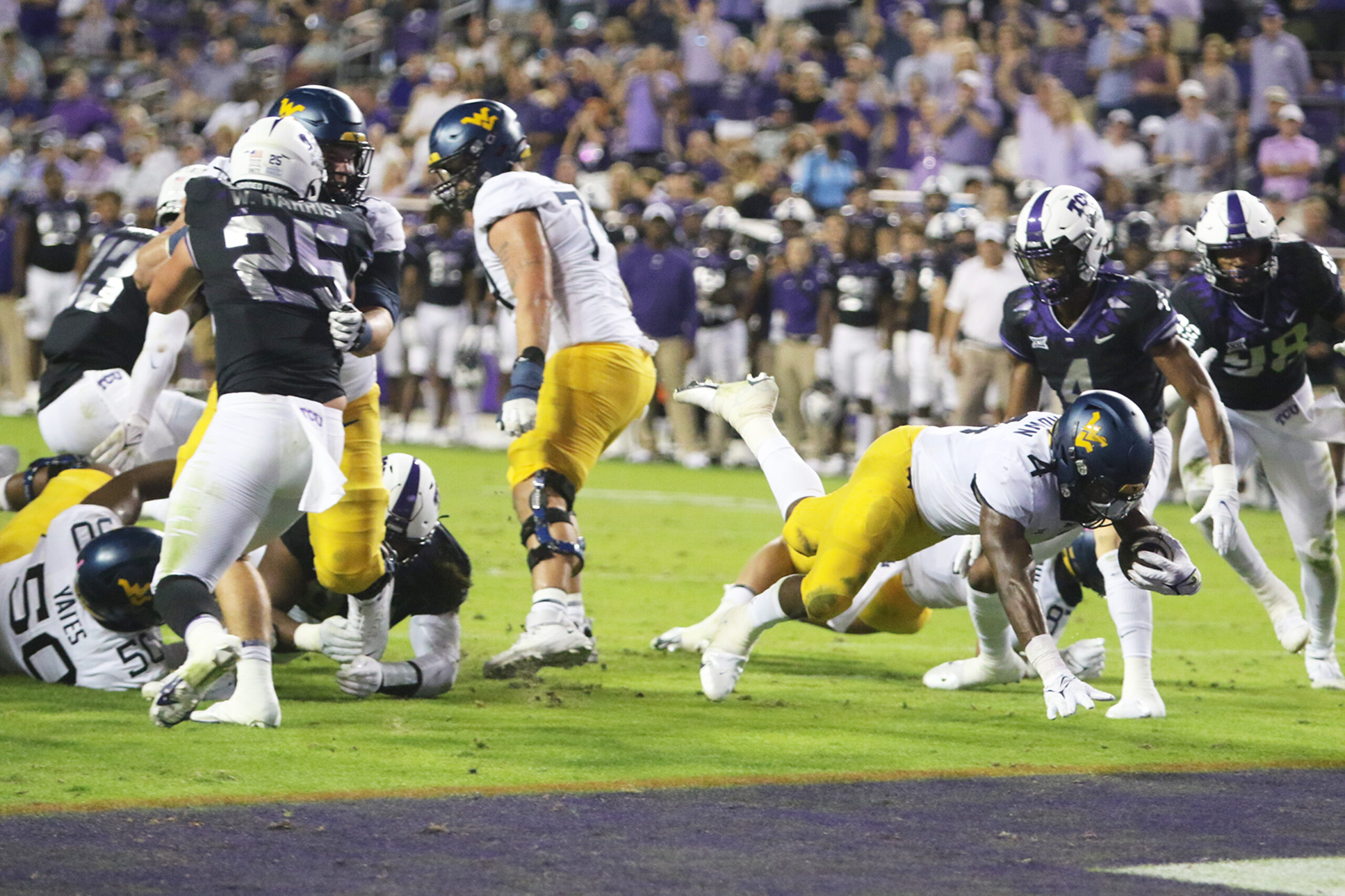NOTEBOOK: Power running led to WVU having the edge against TCU
